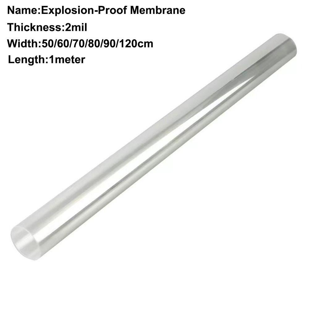 New Clear Glass Explosion-Proof Film Anti Shatter Scratch Resistant Window Security Film Glass Safety Protection