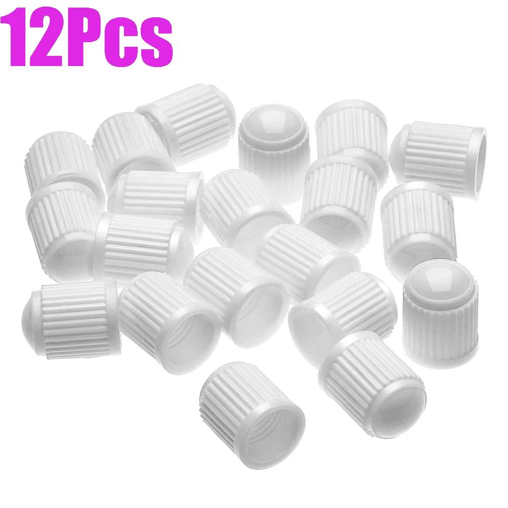 Tyre Valve Dust Caps Valve Stem Covers Plastic Tire Caps With O Rubber Ring For Car, Motorbike, Trucks, Bicycle Airtight Seal