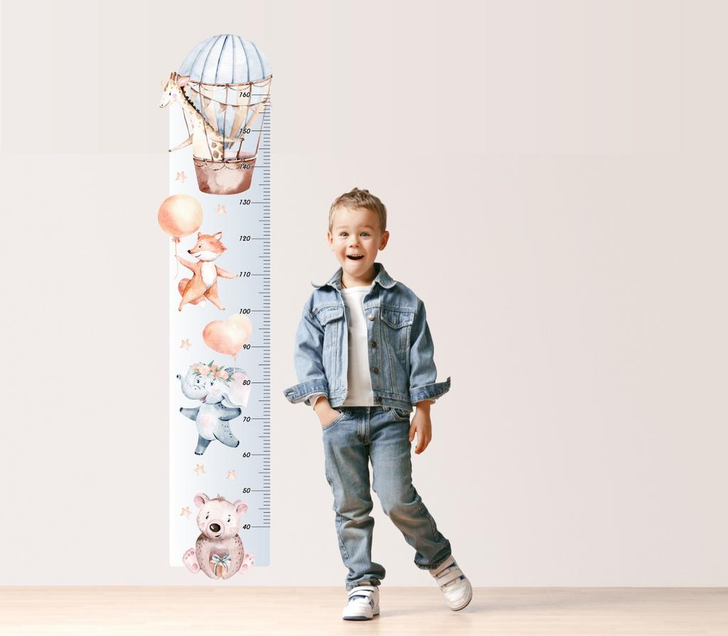 Height Chart Sticker - Animals