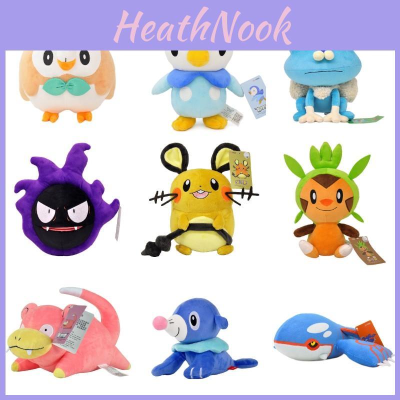 Entzückende Pokemon Dedenne Gastly Rowlet Piplup Plüschtiere Stoffpuppen Weihnachtsgeschenke
