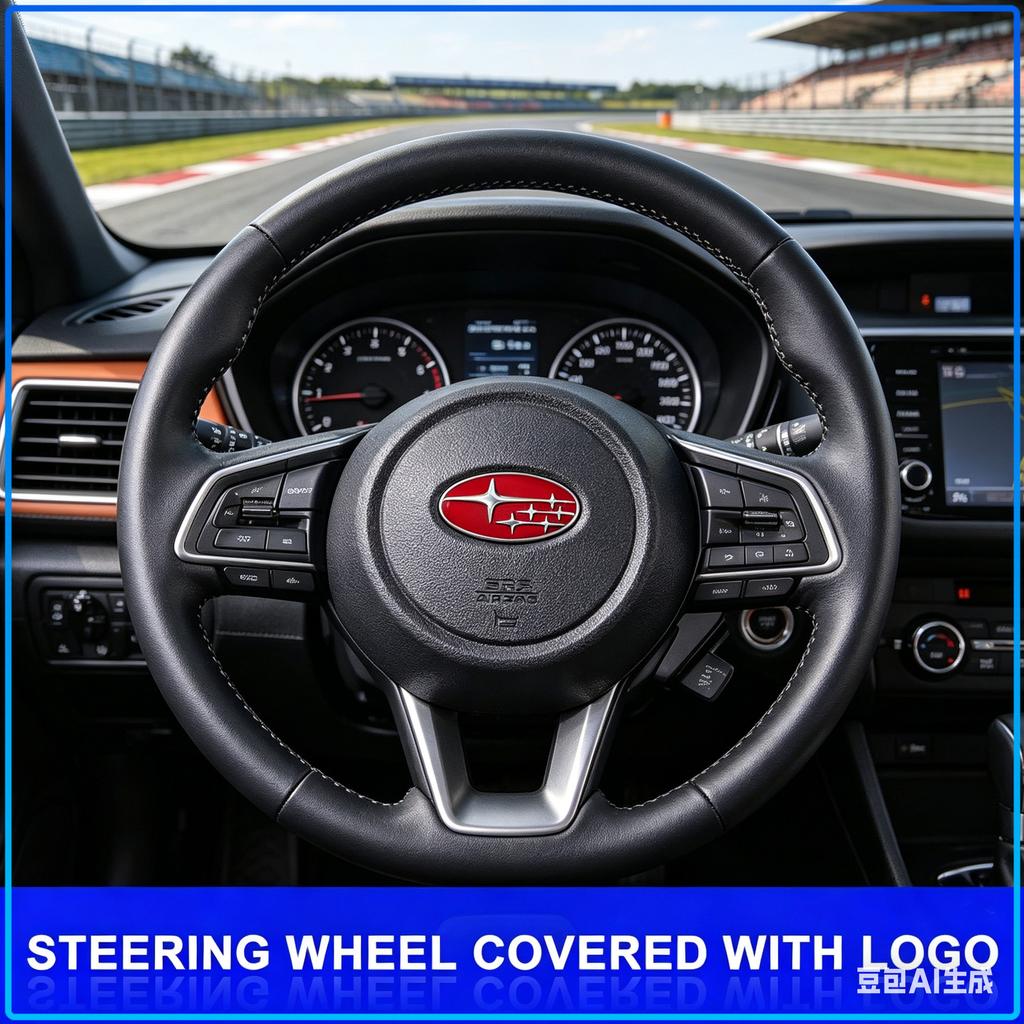 1 db Autó Kormánykerék Dekoráció Matrica Jelvény Autó Stílus For Subaru Forester XV Outback Ascent Legacy Impreza WRX STI BRZ WRC
