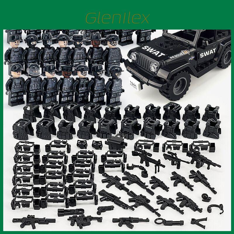 Military Building Blocks Set With Abs Plastic Small Particles For Collectors And Kids