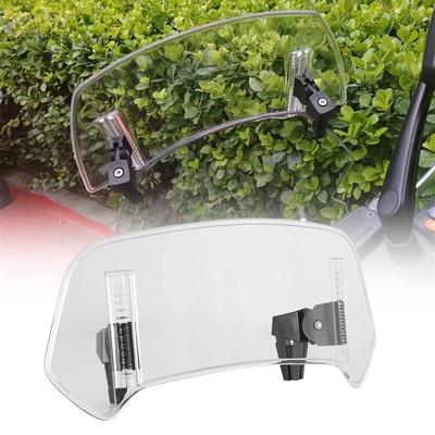 PC Kunststoff Motorrad Windschutzscheibe Universal Motorrad Windschutzscheibe Moto Verlängerung Windschutzscheibe Auto