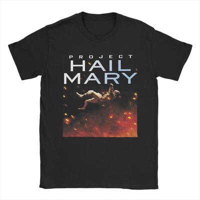 Ryland Grace Project Hail Mary SciFi Tee Shirt for Unisex Women Fashion T Shirts  Cotton Clothing