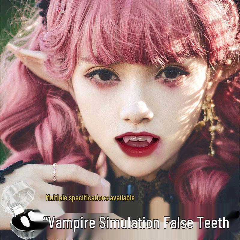 Halloween Vampire & Zombie Fangs - Prank Teeth & Masquerade Props