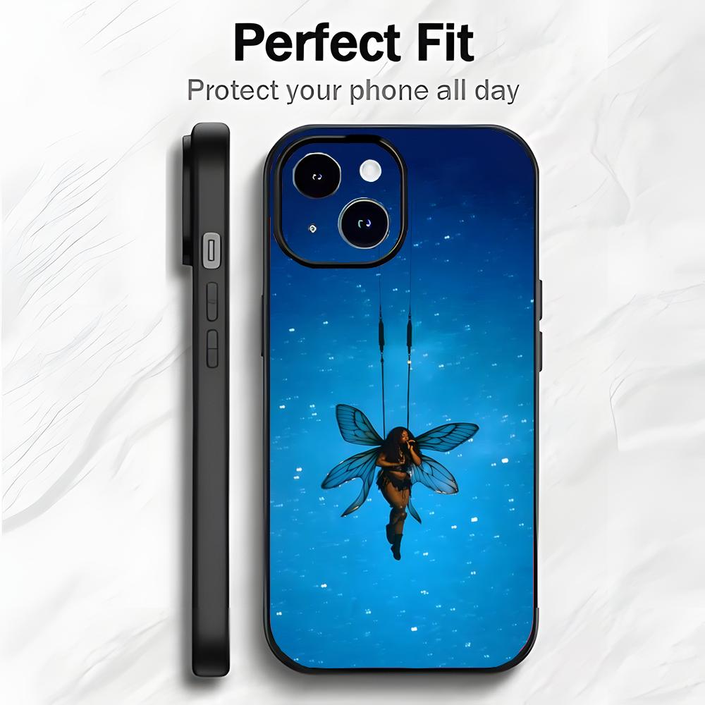 Soulful R&B American Singer S-SZA Phone Case Phone Case Trend Soft Packaging Lightweight For iPhone17 16 15 14 ProMax