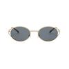 Retro Small Frame UV Protection Fashion Metal Sunglasses Sunglasses for Men Women Square Sunglasses Polygon Sun Glasses