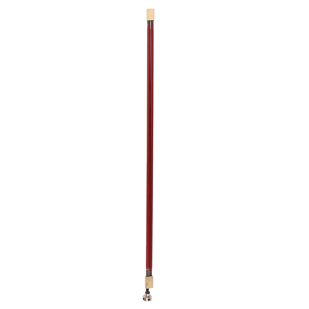 Quality Two Course Guitar Bass Rod Adjustable 456mm Length Red