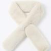 LALA Päls Scarf Petite-Elfenben