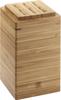 Zwilling "Bamboo Storage 4-Piece Set" Knife Stand, Storage Container, Canister, Spice and Herb Storage, Officially Sold In Japan, 35101-400, Brown