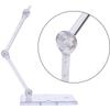 CHASO Figure Stand Plastic Model 3mm Axis Compatible Figure Display Action Base Stand Joint 4 Holes Set of 12 1/144