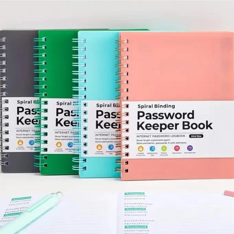 Libro Password Sicuro e Organizzato Quaderno Custode Password con Schede Alfabetiche per Anziani