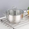 Lilang Thickened Stainless Steel Cookware 3-Piece Set