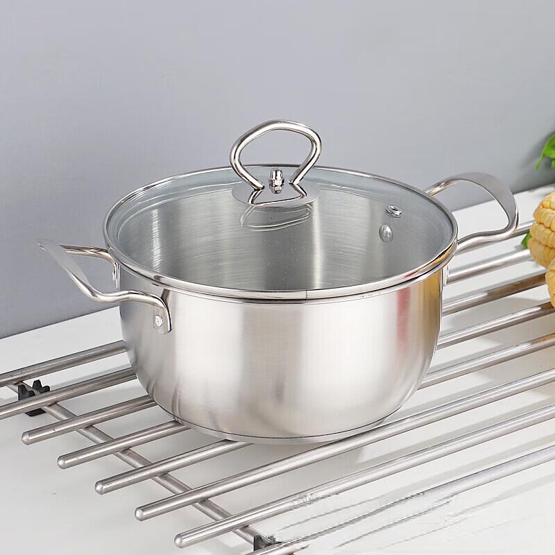 Lilang Thickened Stainless Steel Cookware 3-Piece Set
