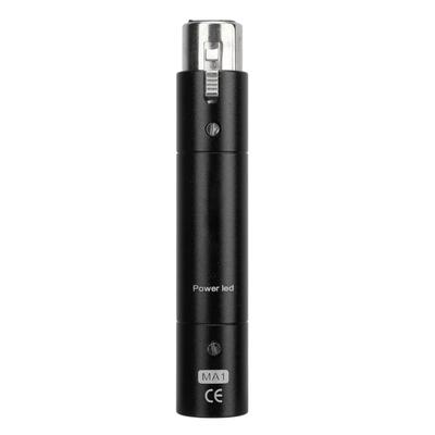 Inline Microphone Preamplifier, Dynamic Microphone Amplifier, 28dB High Gain, Lossless Amplification, for Studio Recording, Speech, and Instrument