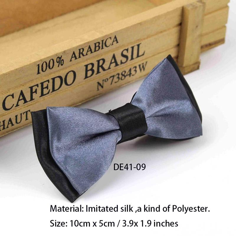 Classic Children's Bow Tie Baby Boy's Girl Fashion Solid Color Adjustable Bow Tie Children's Two-tone Pet Dog and Cat Bow Tie