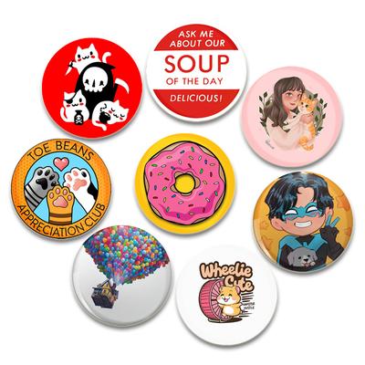 32/44/58mm Punk Duck Lapel Pin Book Worm Badge Froggy Toe Beans Brooche for Backpack Clothes Handmade Enamel Pins Anime Jewelry Gifts
