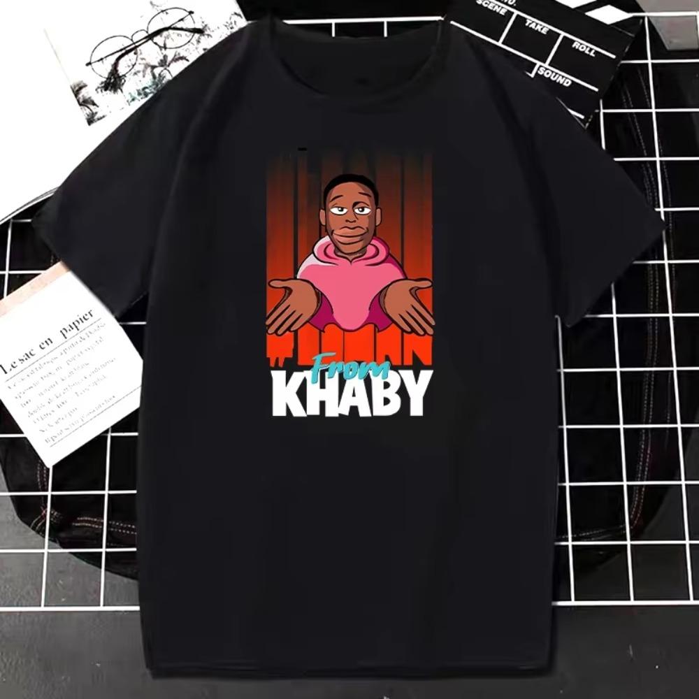 Life Is Simple Khaby Lame TShirt Funn Cartoon Graphic Tops Women Men Fashion Streetwear Aesthetic Unique Hipster Tee Ropa Hombre