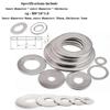 5-100pcs 304 Stainless Steel Flat Washer Metal Flat Washer M1.6 M2.5 M3 M4 M5 M6 M8 M10 M12 M14  M18 M20