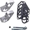 LS Water Pump Spacers Kit Adapter Swap Kit Compatible with Camaro LQ4 LS1 5.3l LSX LQ9 LS6 L33 LS2 Engine Series