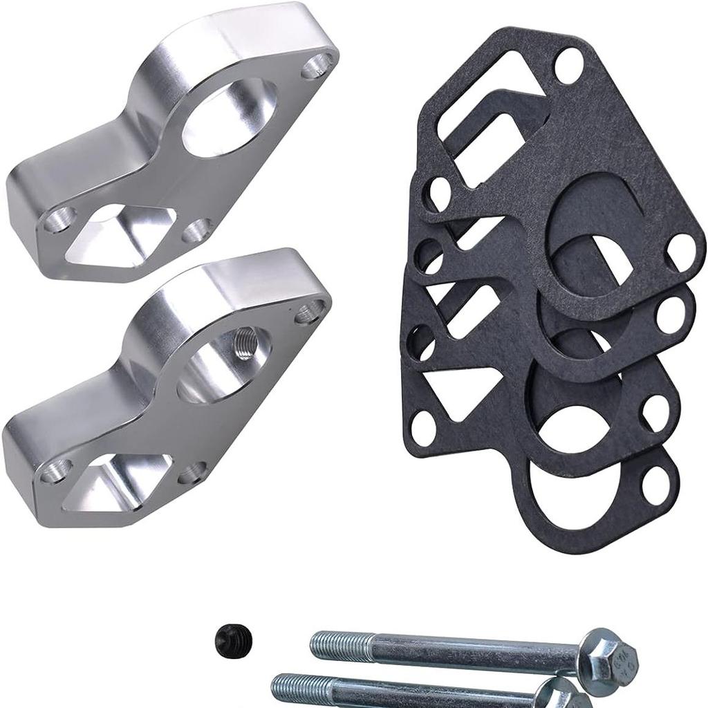 LS Water Pump Spacers Kit Adapter Swap Kit Compatible with Camaro LQ4 LS1 5.3l LSX LQ9 LS6 L33 LS2 Engine Series