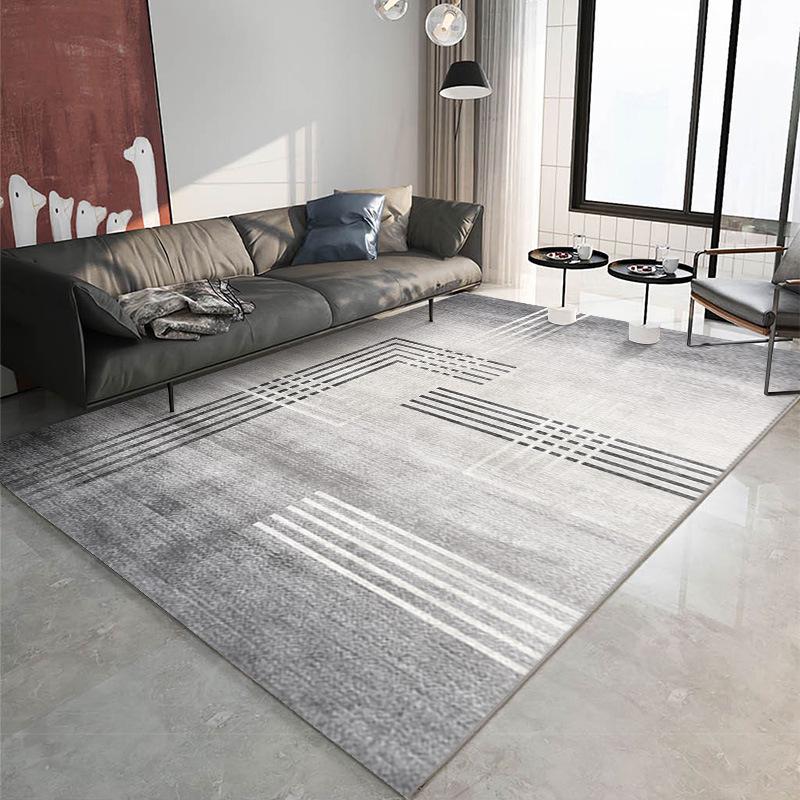 Stain-Resistant, Easy-Care Wabi-Sabi Crystal Velvet Living Room Carpet