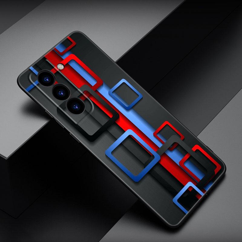 

Чохол для телефону Carbon Fiber Line для Samsung Galaxy S22 Pro S21 S20 FE Ultra S10 Lite S10 S10E S9 S8 Plus Soft TPU Black Cover Samsung S8 Plus