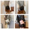 Leisure Vintage Commute Square Backpack Simple Women's Handbag Crossbody Bag Women Gift Single-shoulder Bag