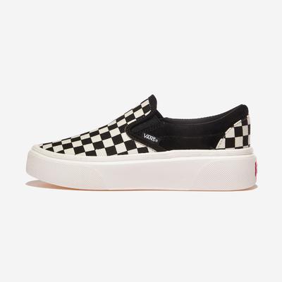 Slip On Hover - Black/White/Check [V98 HOVER] [Shipped from Korea] 100% Authentic