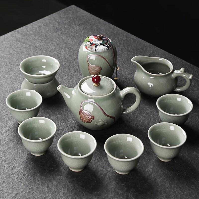 Chinese Ceramic Kung Fu Tea Set
