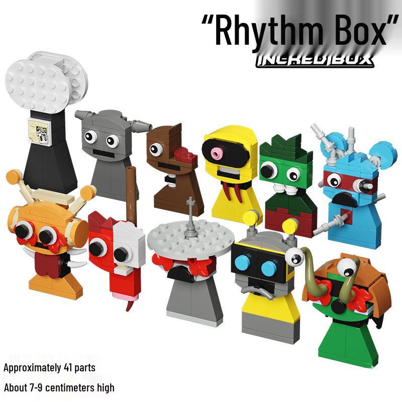 

Игра «Ритм-бокс»: 2024 Wundagrey Минифигурка Конструктор Игрушка