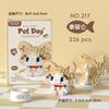 Mekansm Cute Cat Dog Orange Tabby Corgi Husky Small Animal Pet Building Model Building Block Toy Puzzle Children's Holiday Gift