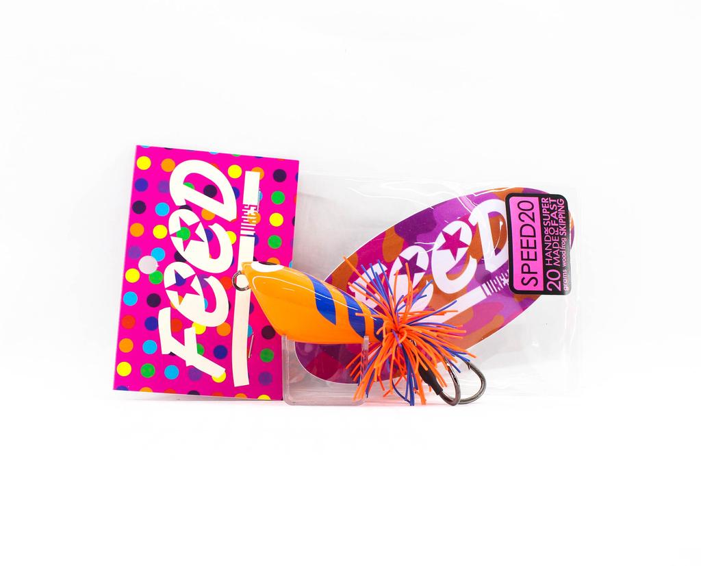 Feed Speed 20 Hand Made Wood Frog Floating Lure 20 grams 253 (7253)