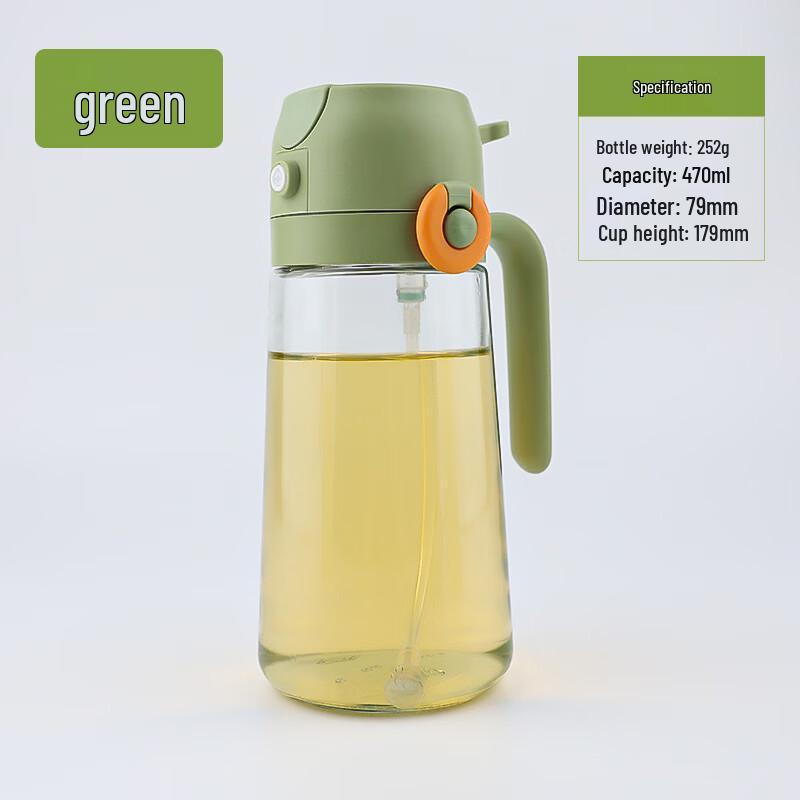 ZISIZ 2-in-1 Spray & Pour Oil Dispenser
