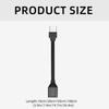 Adjustable USB 2.0 Extension Cable Male to Female Charging Data Cable for Computer and Peripherals Devices