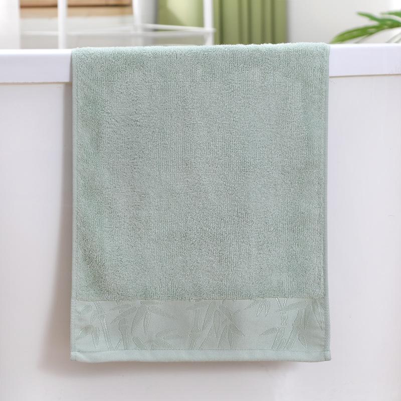 

Полотенце из бамбукового волокна для мытья лица для дома, женское парное полотенце, впитывающее воду, не теряющее волосы, мягкое и утолщающее, быстросохнущее 74*34cm