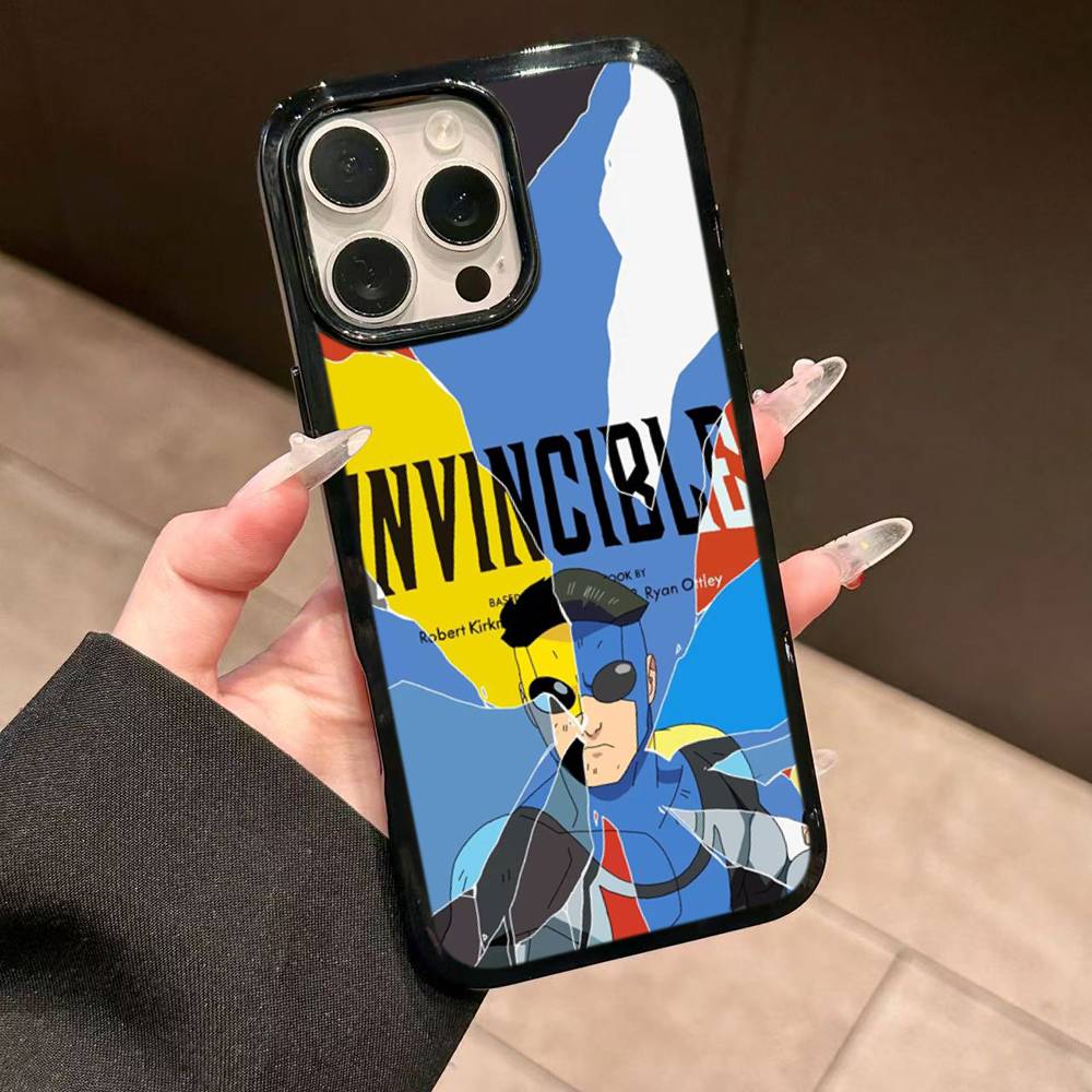 

Популярная серия супергероев I-Invincible Для IPhone 17 16 Pro Max Air 15 14 13 12 Mini Plus 11 Жесткий PC+TPU Задняя крышка телефона iPhone 17