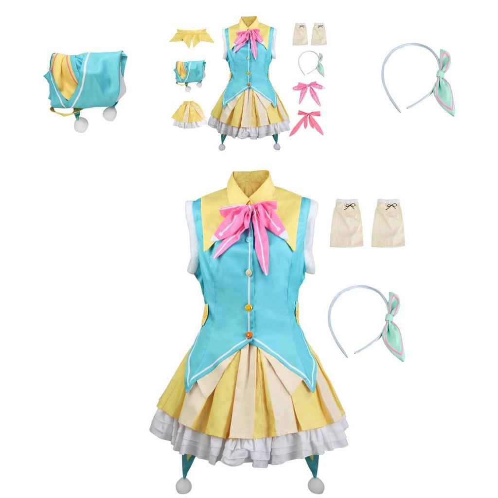 Authentic Project Sekai Colorful Stage Kusanagi Nene Cosplay Wig Costume Kit