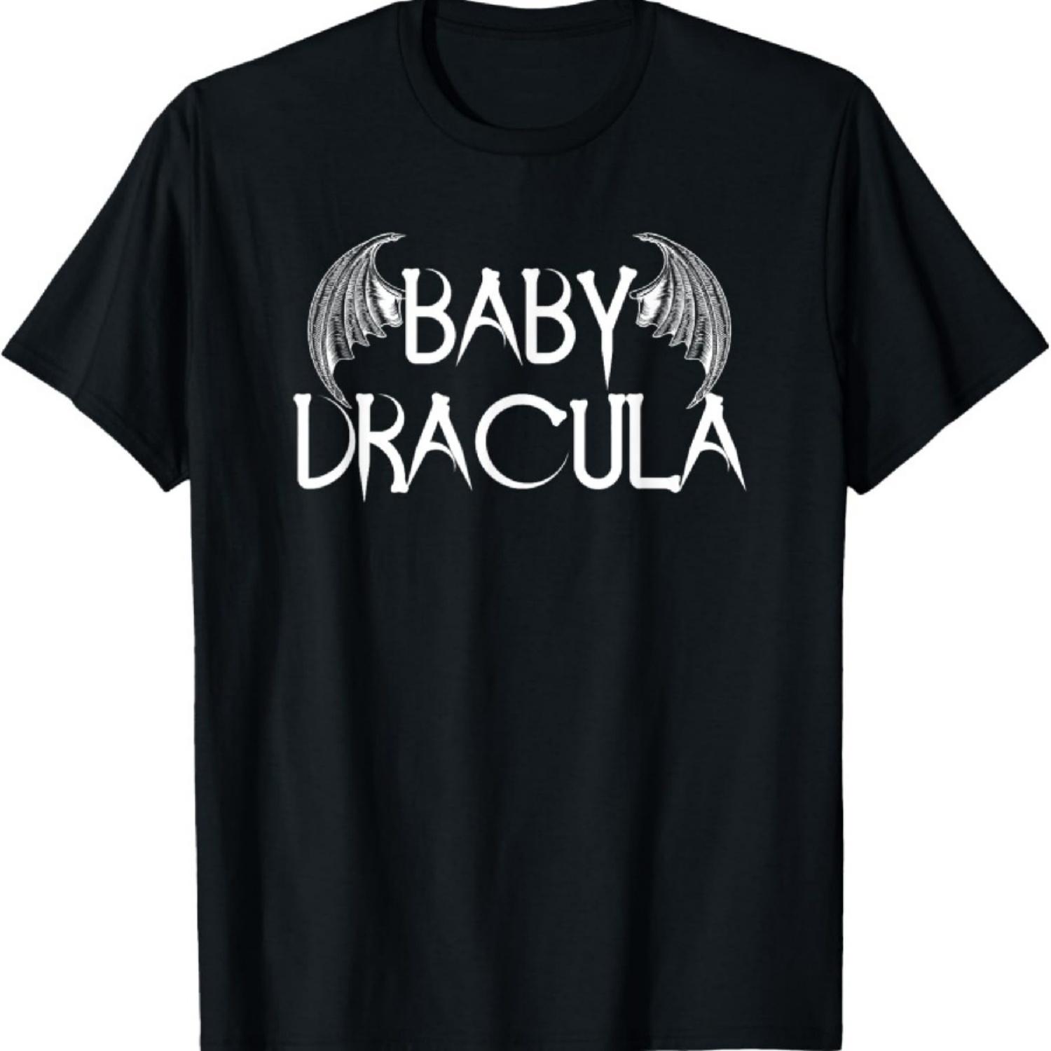 Baby Dracula T-Shirt - Halloween T-Shirt XXXXXL чёрный