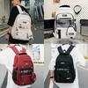 Style Backpack For Men Women Large Capacity Travel Schoolbag With Multiple Compartments