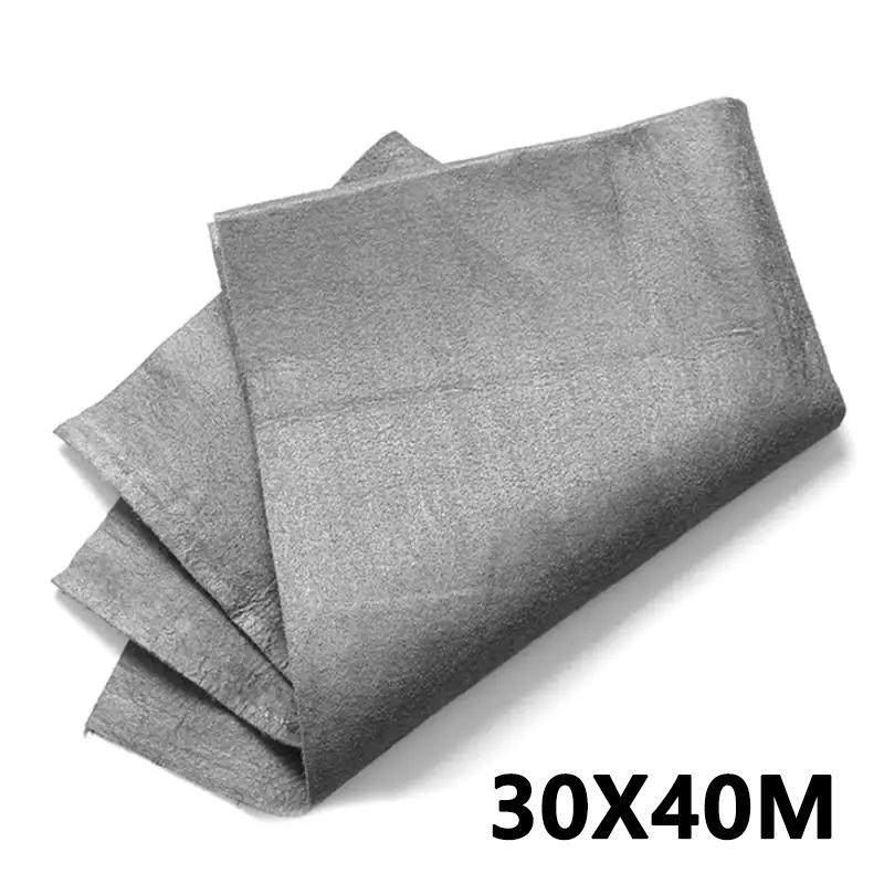 40MX50M Car Wash Towel Microfiber Magic Cleaning Towels Auto Cleaning Drying Cloth Thickened Soft Car Washing Drying Cloth Towel