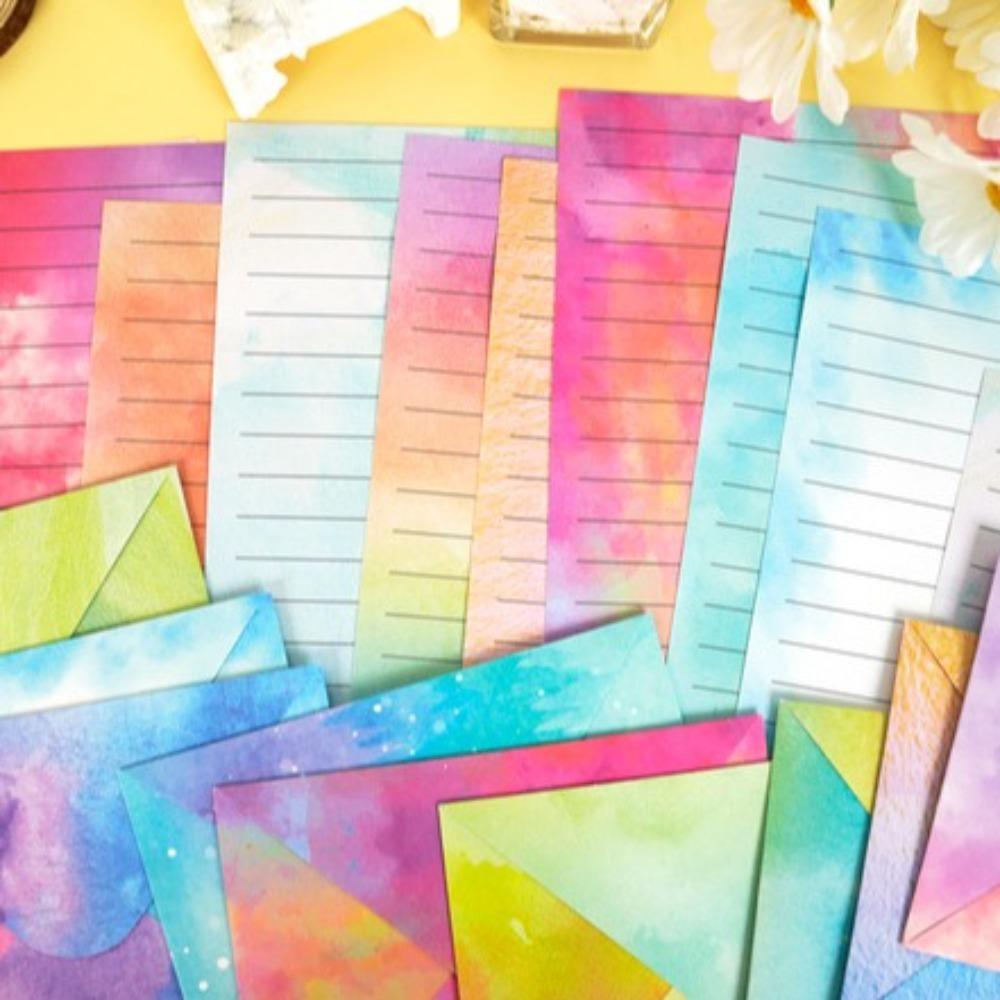 160pcs DIY Postcards Letter Paper and Envelope Set Greeting Cards  Holiday Decorations