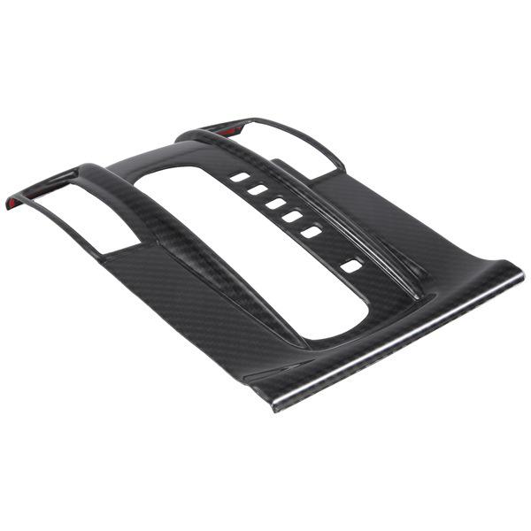Carbon Fiber ABS Car Center Console Gear Shift Cover - 1 Piece