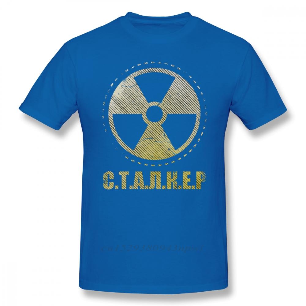 Stalker Game T Shirt Loner Faction Patch TShirt Printed Casual Tee Shirt Mens Cute Cotton Short Sleeves Tshirt