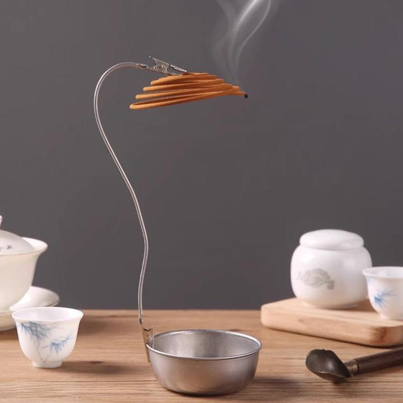 3Pcs Double-Ended Mosquito-Repellent Incense Clip Universal Crocodile Clip Bracket Broken Incense Clip Extended Hose