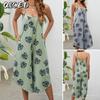 Abiti Casual Senza Maniche con Scollo a V per Estate e Primavera