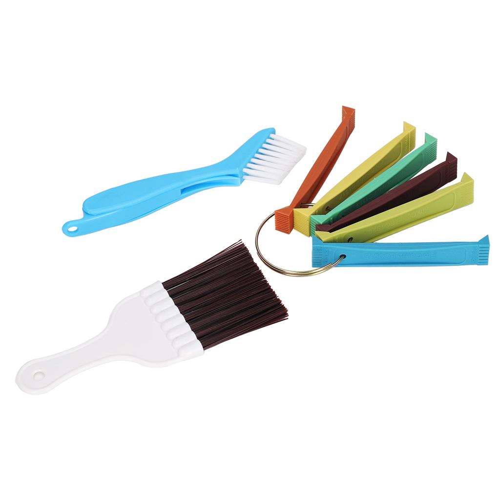 Klimaanlagen Lamellenreiniger Set 6 Farben Lamellenkamm Reinigungsbürste Spulenreinigungsbürsten Set für Zuhause