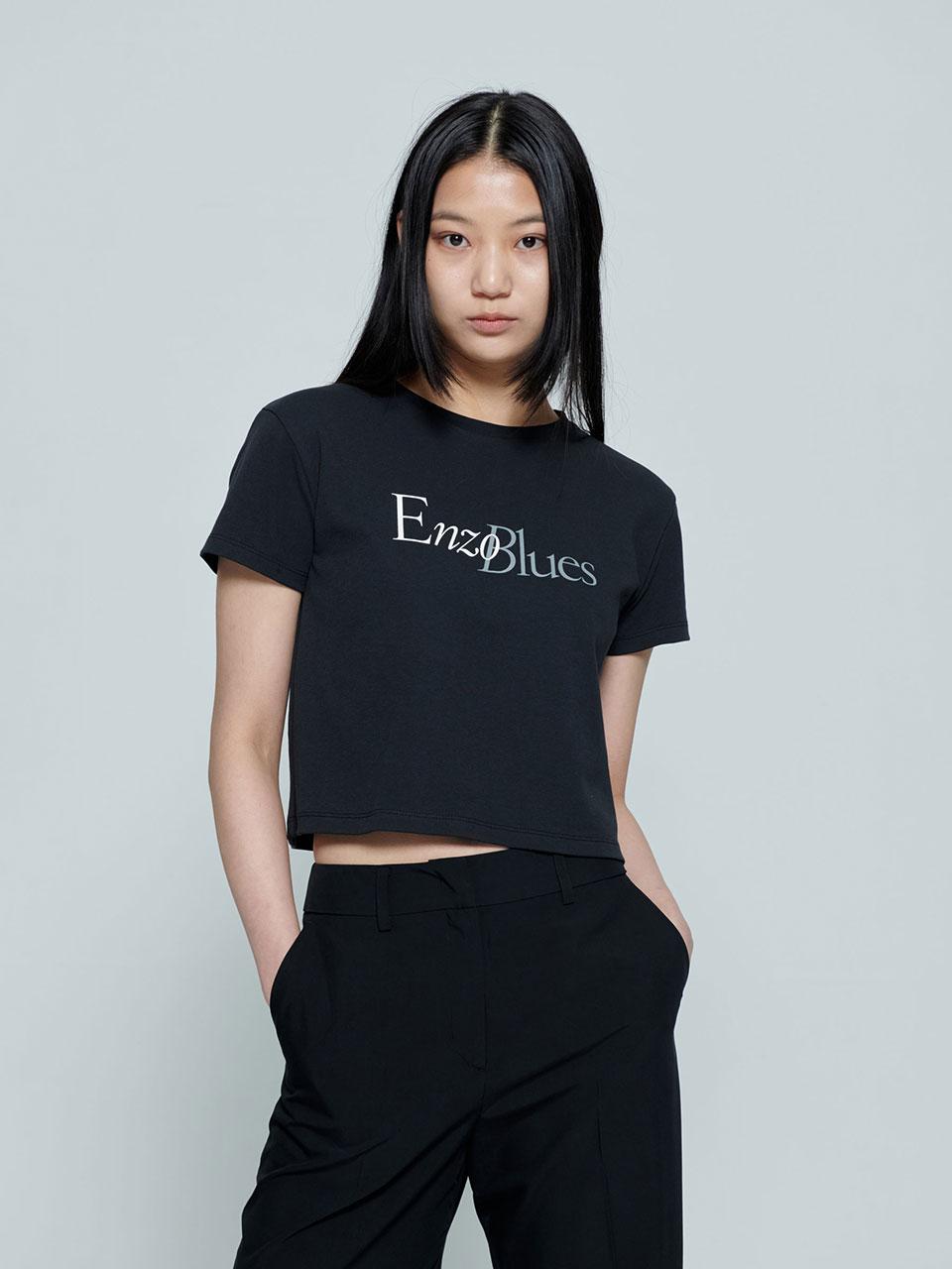 Enzo Blues Enzo Blues Logo T-Shirt (Black) F