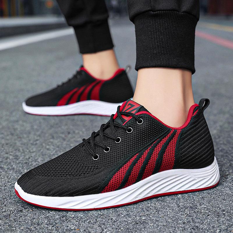 Shoes Men's Spring New Men's Shoes Soft-soled Running Shoes Men's Casual Breathable Sports Shoes Men