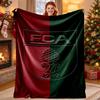 FC Augsburg Pattern Blanket for Home Decoration, Bed, Sofa, Car Travel, Camping, Suitable for All Seasons, Birthday Christmas Gift